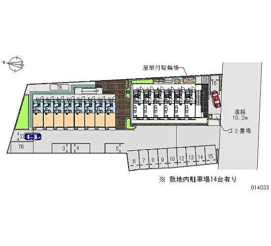 ★手数料０円★春日部市藤塚　月極駐車場（LP）